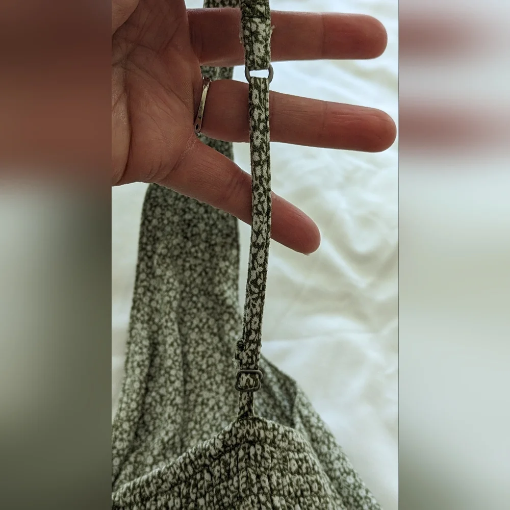 Abercrombie cutout wide leg jumpsuit - Picture 12 of 14